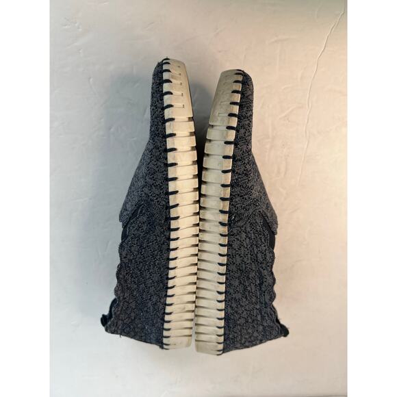 Skechers Navy Air Cooled Memory Foam Comfort Slip On Shoes Size 8.5 - Picture 5 of 10